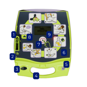 Zoll AED Plus nummeriek