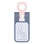 Philips Heartstart FRx Baby- /kindsleutel