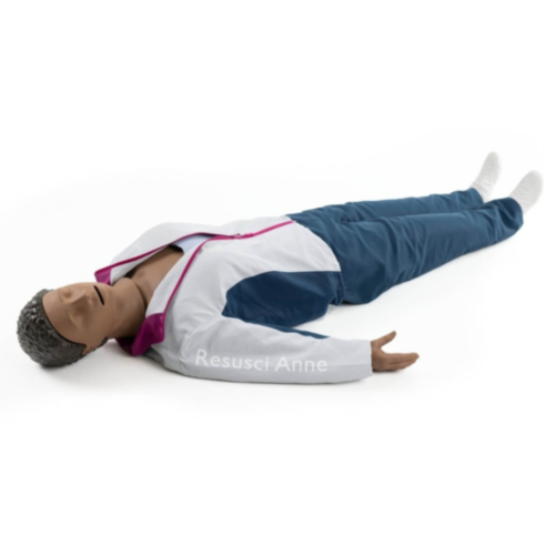 Laerdal Resusci Anne QCPR AED Reanimatiepop (donker)  - 13577