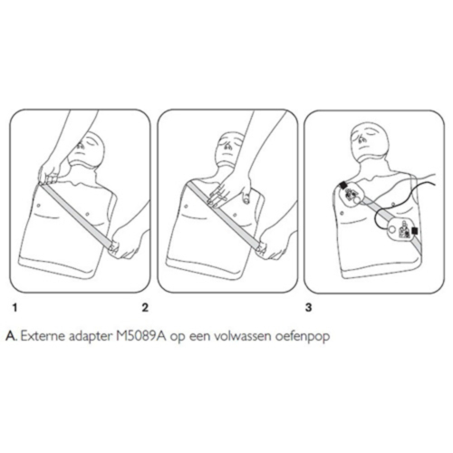 Philips Heartstart trainingsadapter extern - 136