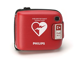 Philips Heartstart FRx tas (rood) - 1063