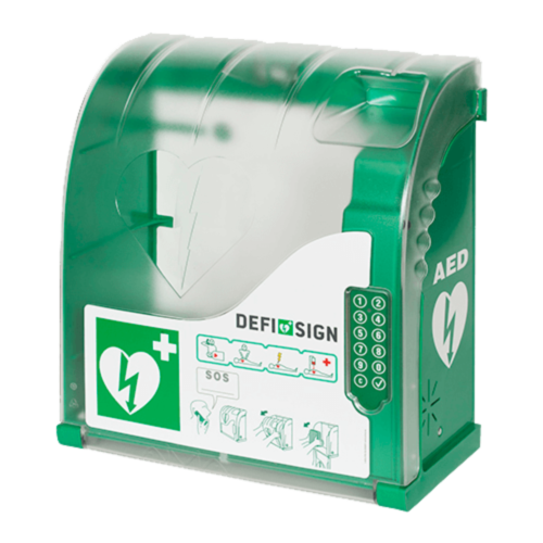 DefiSign/AIVIA 210 buitenkast met verwarming en codeslot