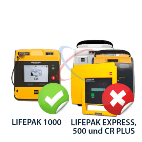 Physio-Control Lifepak 1000 batterij - 2317