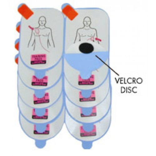 Defibtech Vervangingsplakkers trainingselektroden volw. (5 paar) - 2065