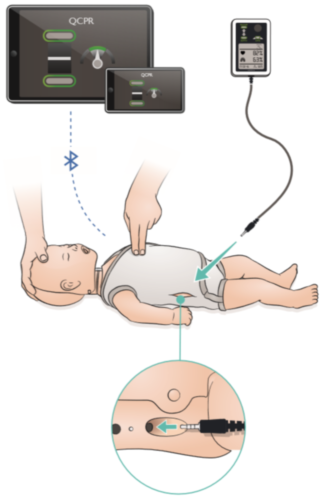Laerdal Little Baby QCPR, Donkere huid - 4078