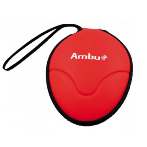 Ambu Rescue Mask beademingsmasker softcase met O2 ventiel - 9030