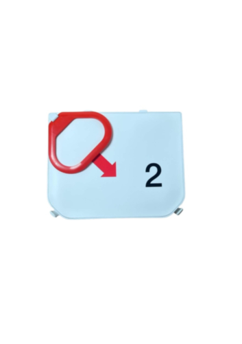 Physio-Control Replacement  LIFEPAK CR2 trainingselektroden Tray - 13059