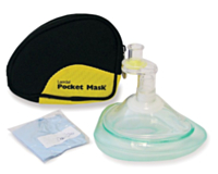 Laerdal Pocket Mask in zwarte draagtas