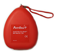 Ambu Rescue Mask met O2 inlaat, hardcase